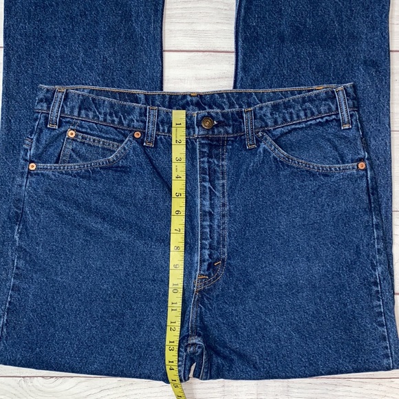 VINTAGE Levi’s 517 Dark Wash Orange Tab 1992 - Picture 11 of 16